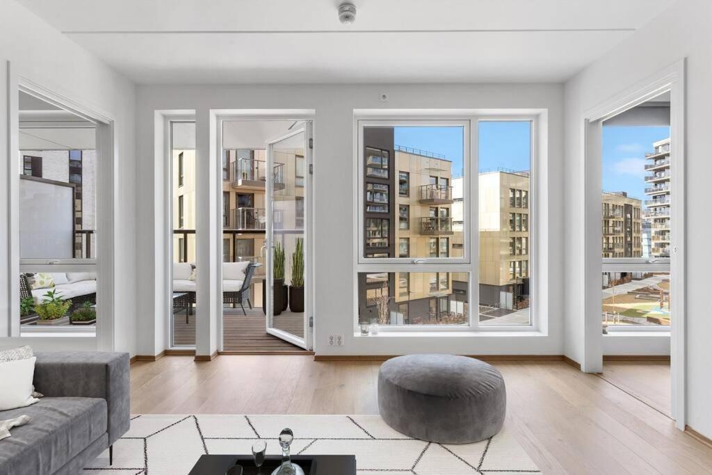 Nydalen/Storo- Ved T-Banestasjon Lägenhet Oslo Exteriör bild